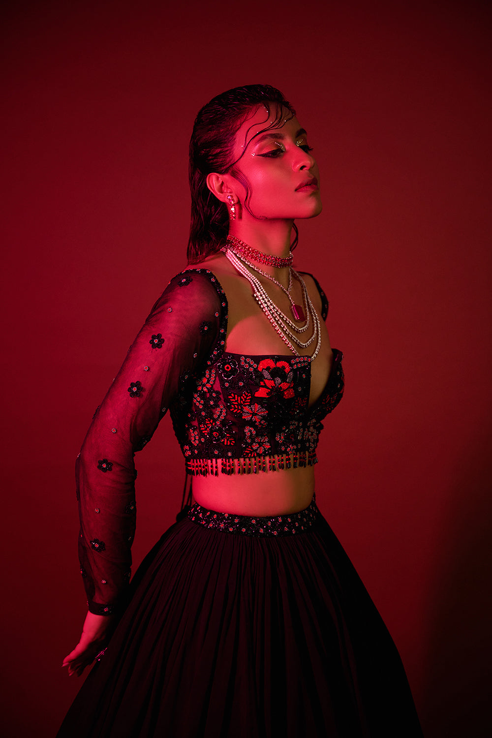 Crimson Grace Lehenga