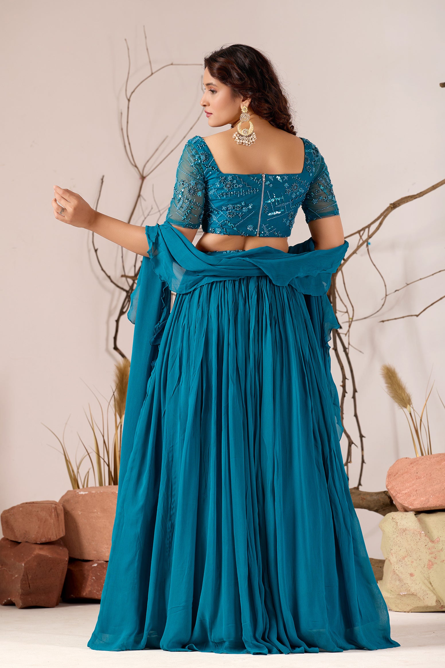 Neelkamal - Embellished Lehenga Set