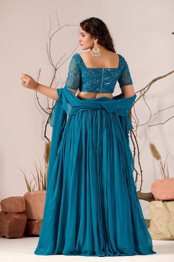 Neelkamal - Embellished Lehenga Set