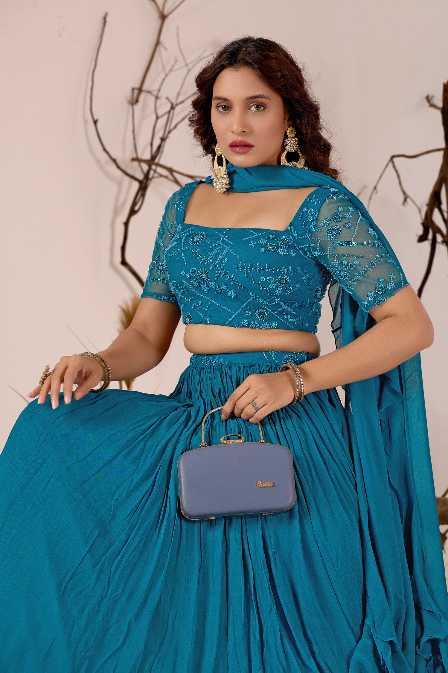 Neelkamal - Embellished Lehenga Set