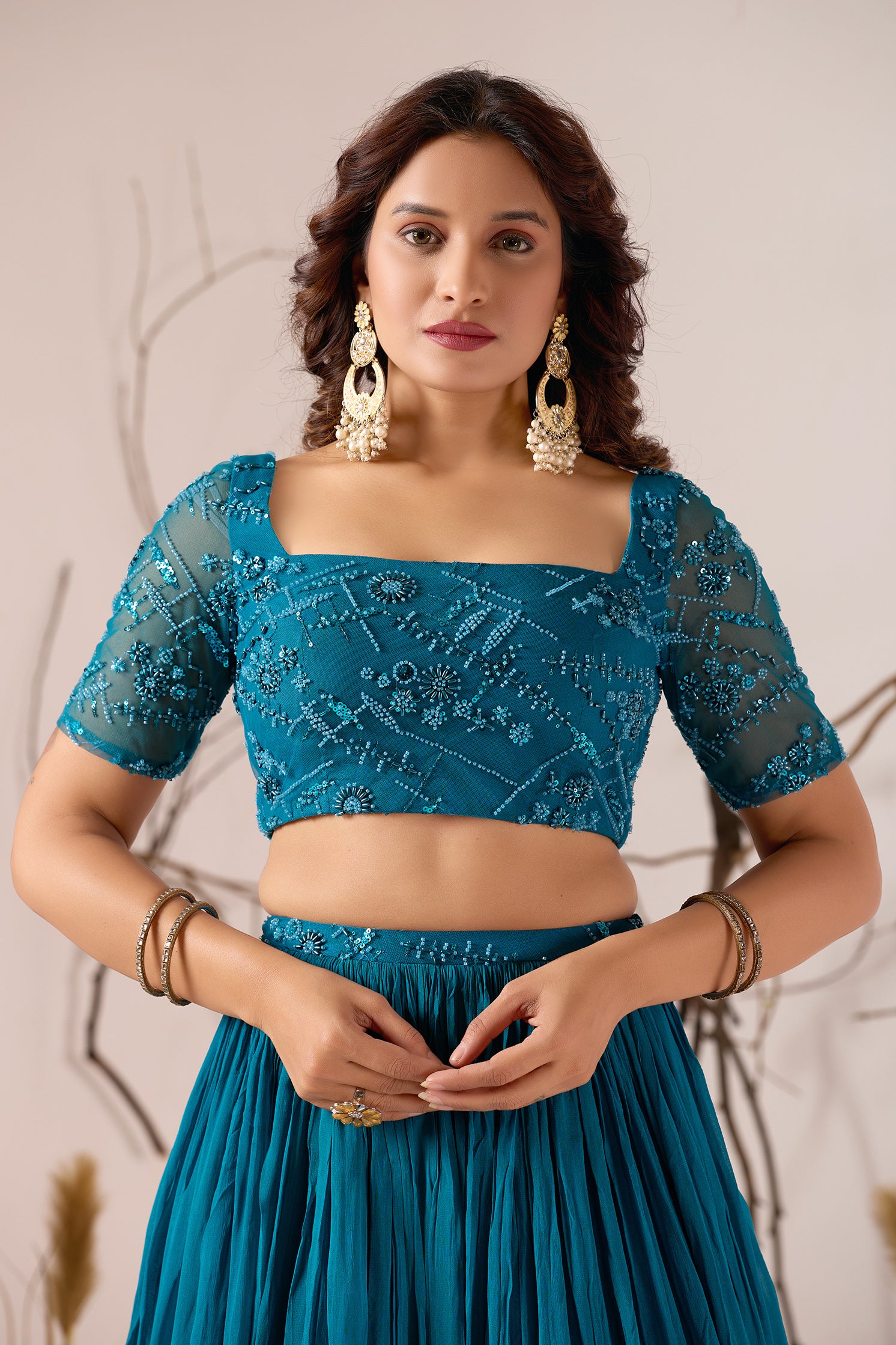 Neelkamal - Embellished Lehenga Set