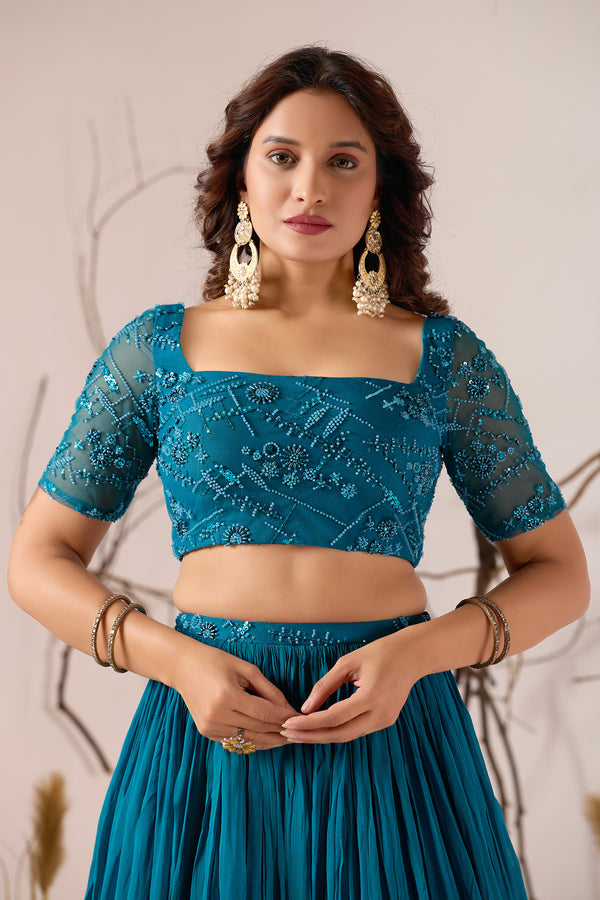 Neelkamal - Embellished Lehenga Set