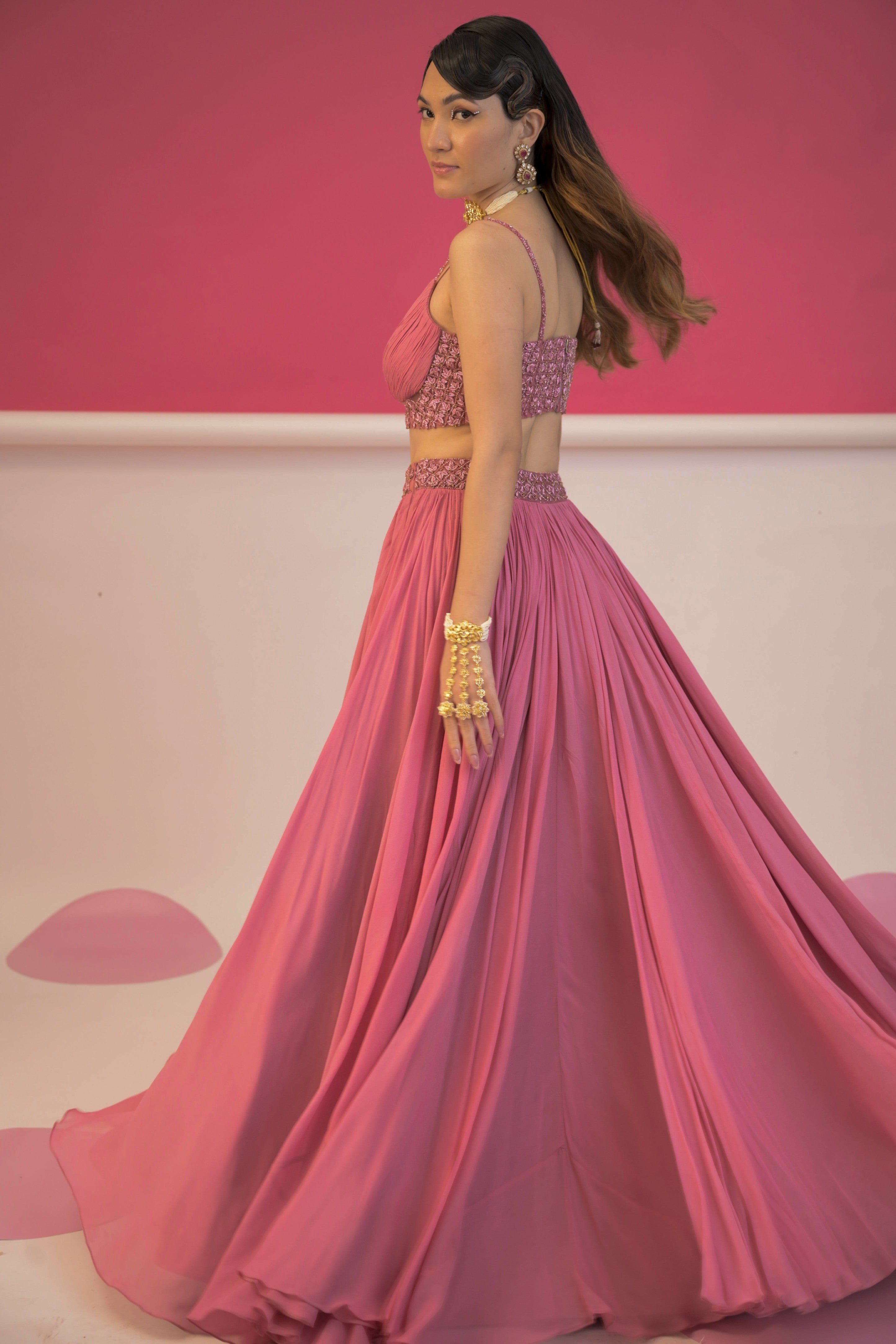 Noble Rose Lehenga