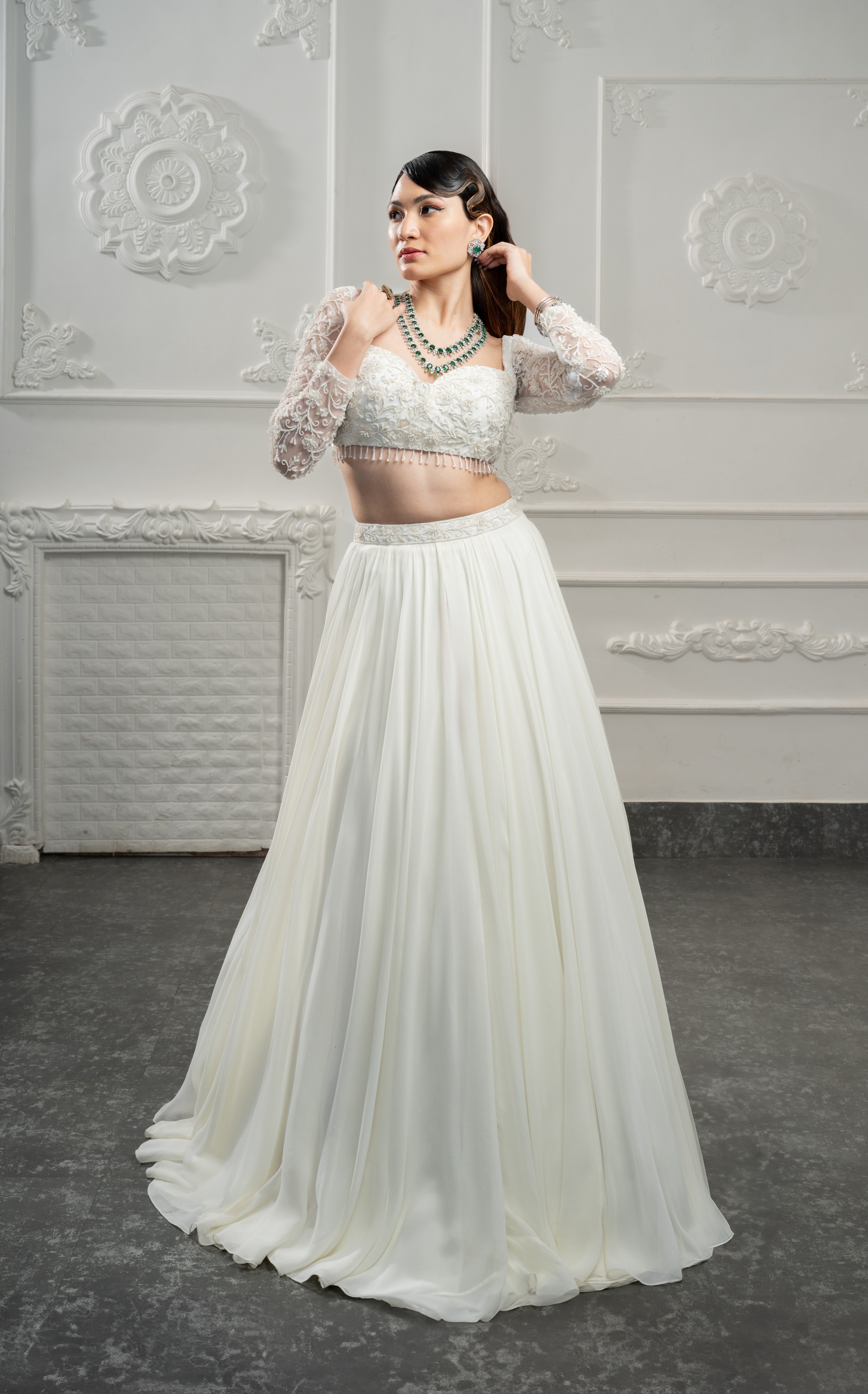 Regal Frost Lehenga