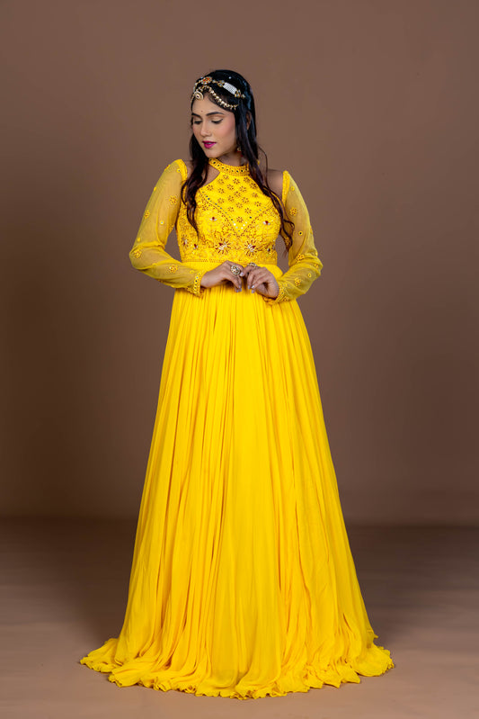 Phool Anarkali Set
