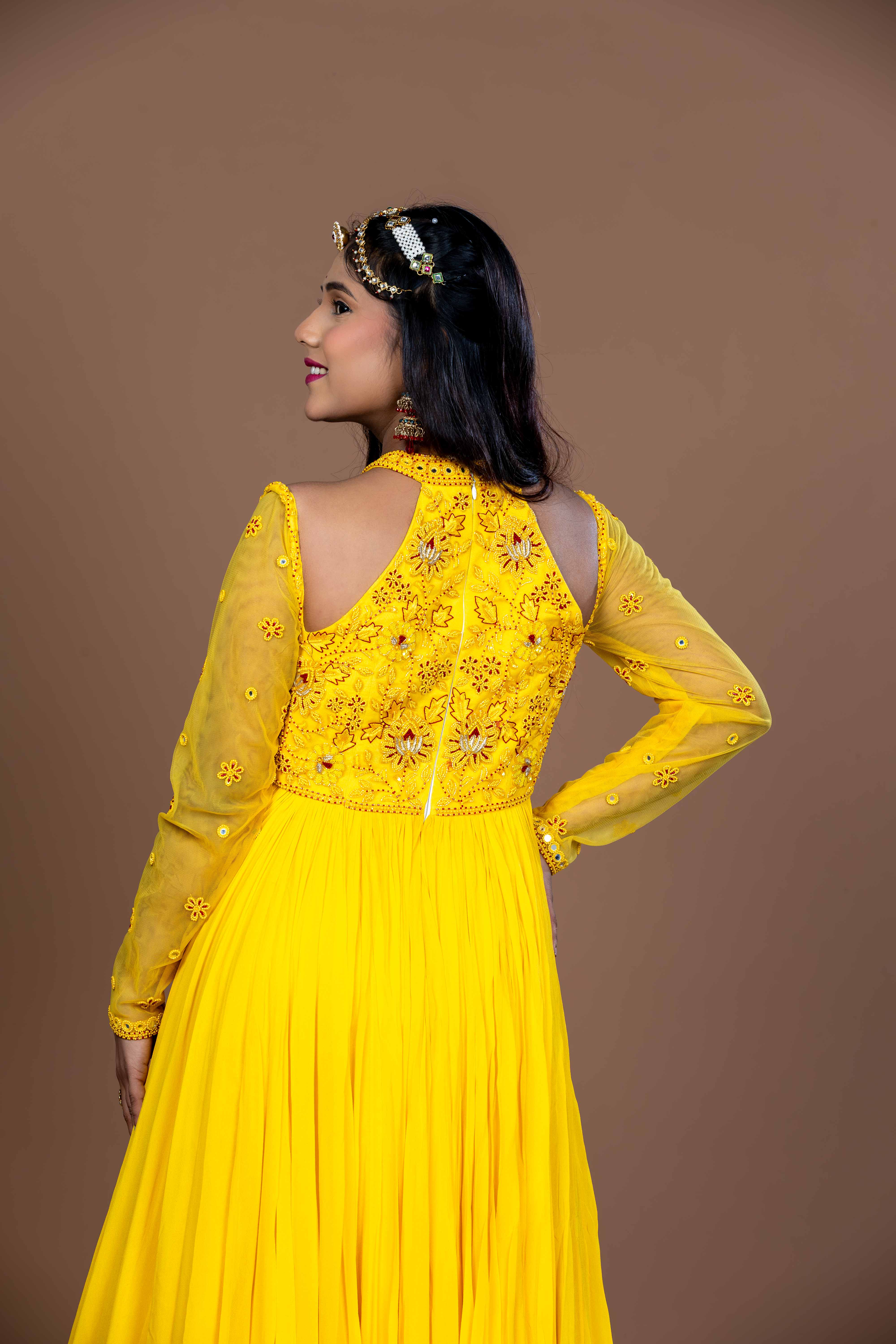 Phool Anarkali Set