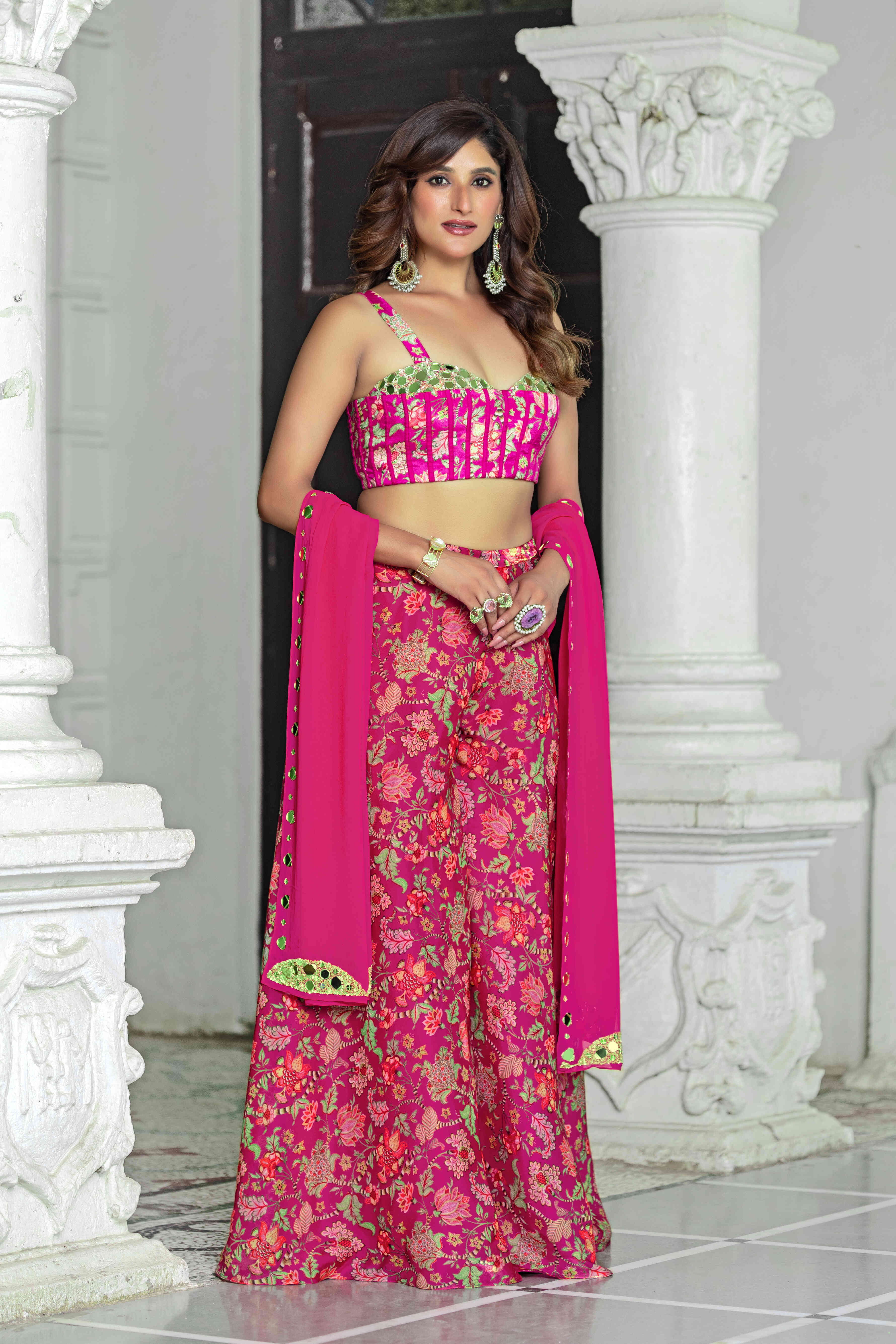 Gulbahaar Mirrorwork Coord Set