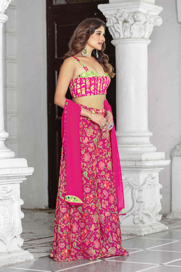 Gulbahaar Mirrorwork Coord Set