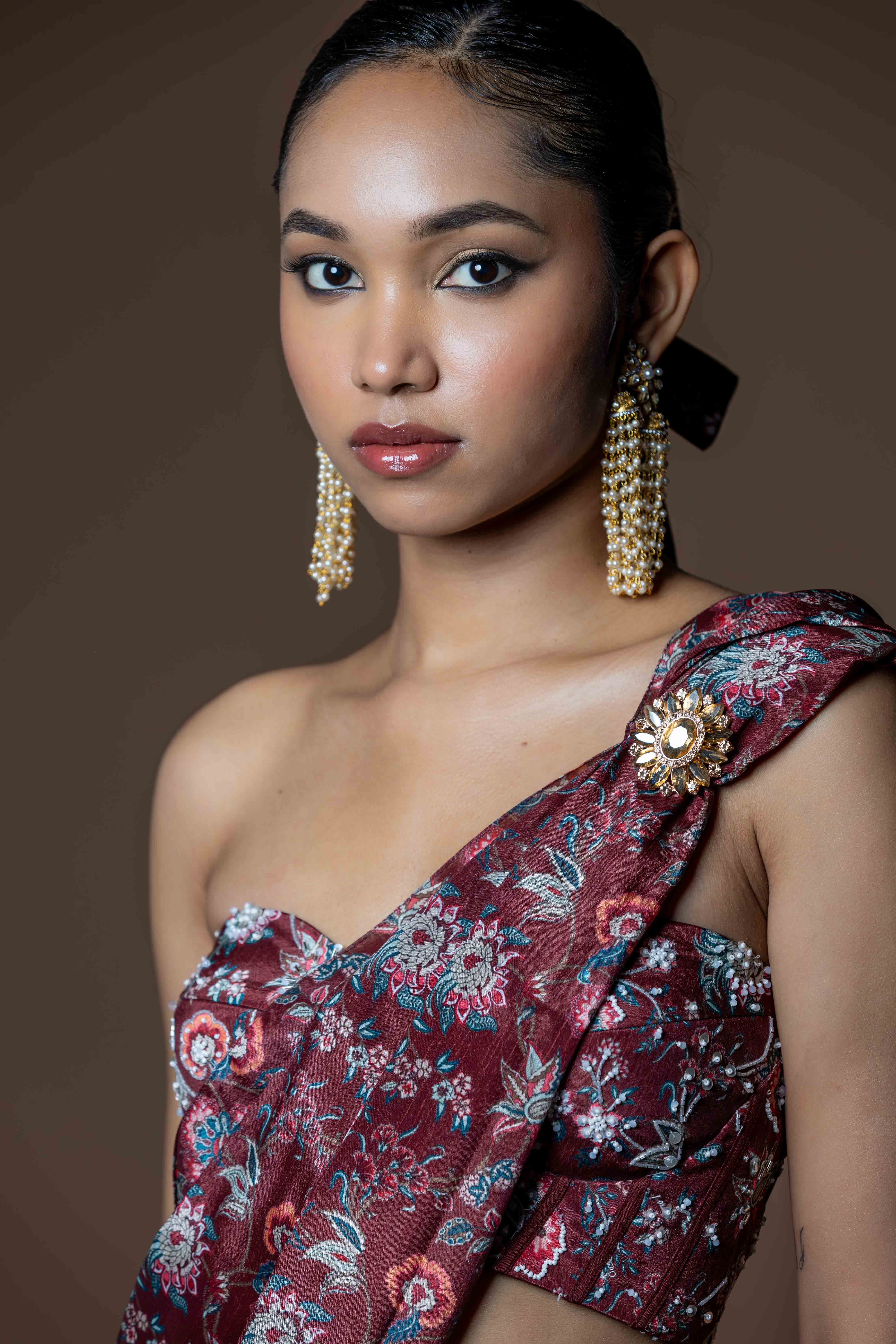 Midnight Rani Saree
