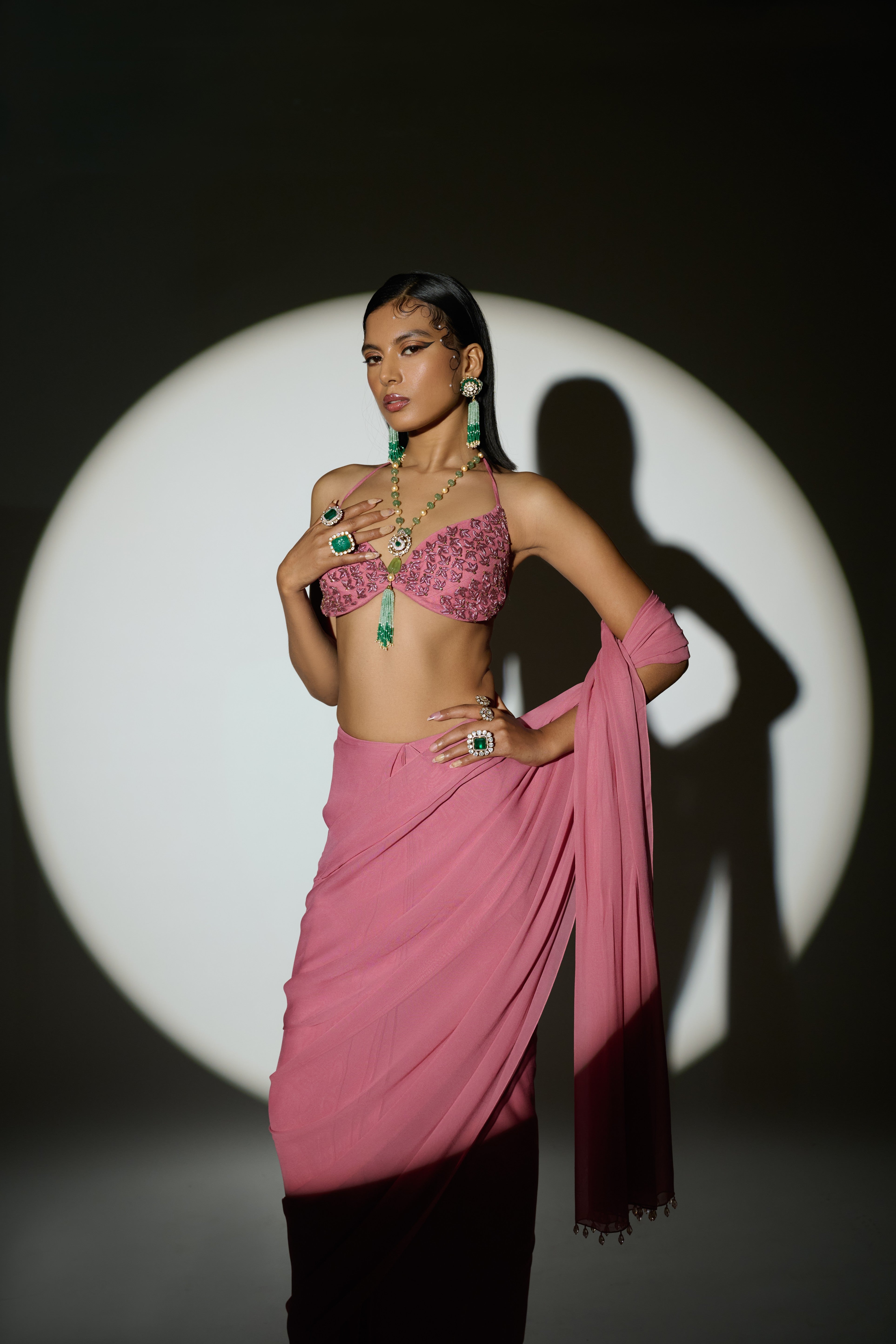 Noble Blush Saree