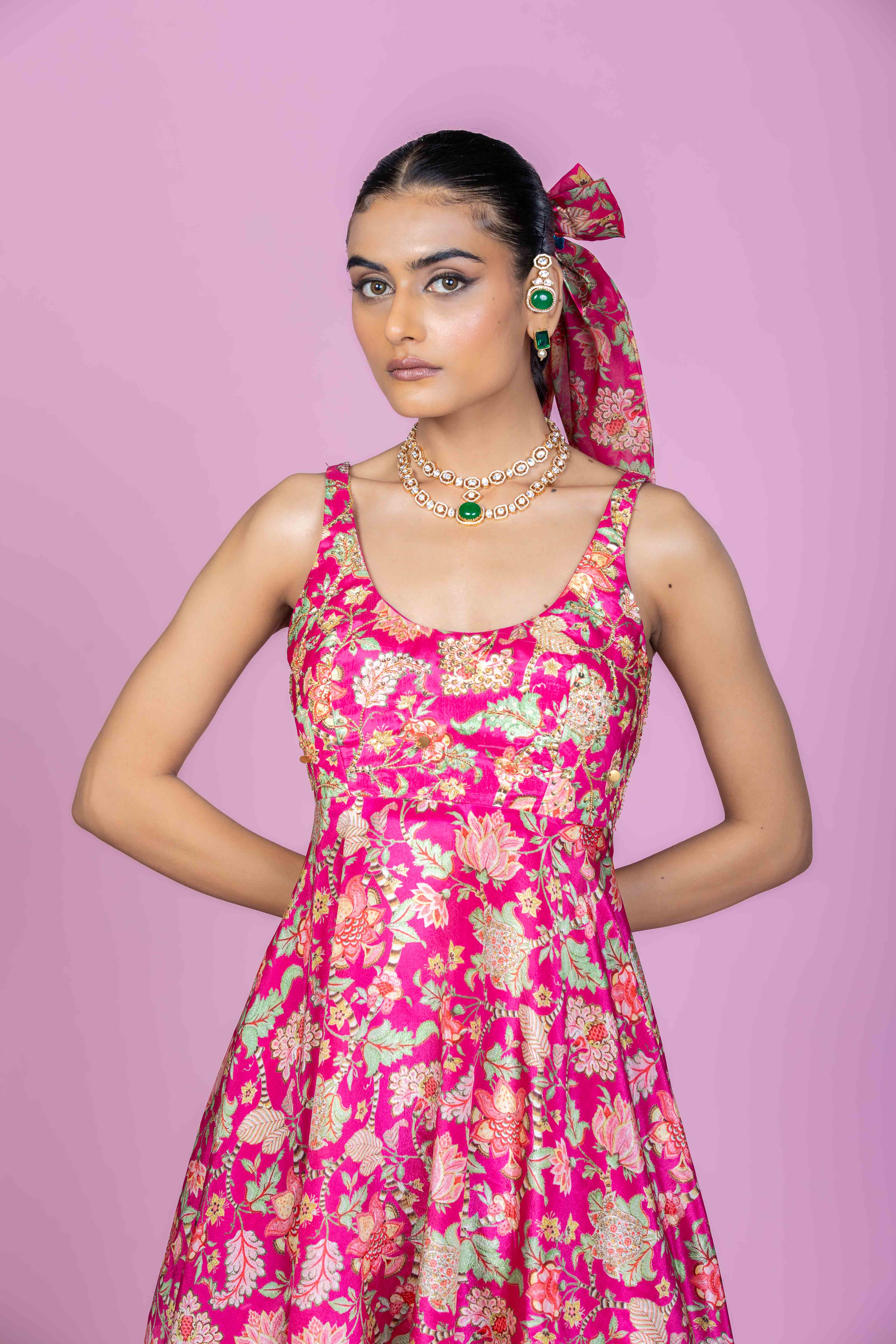 Rani Bloom Embroidered Palazo Set