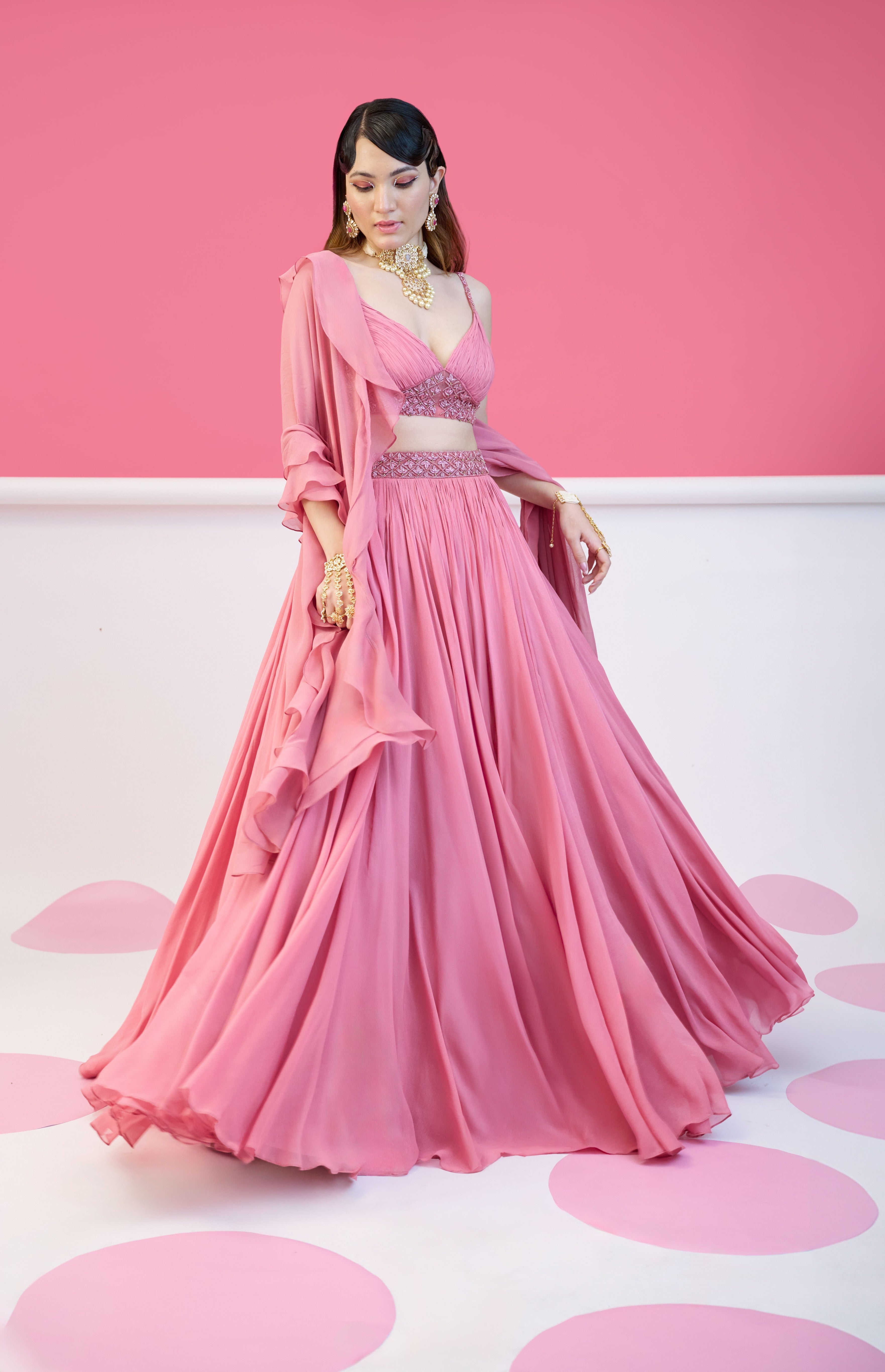 Noble Rose Lehenga