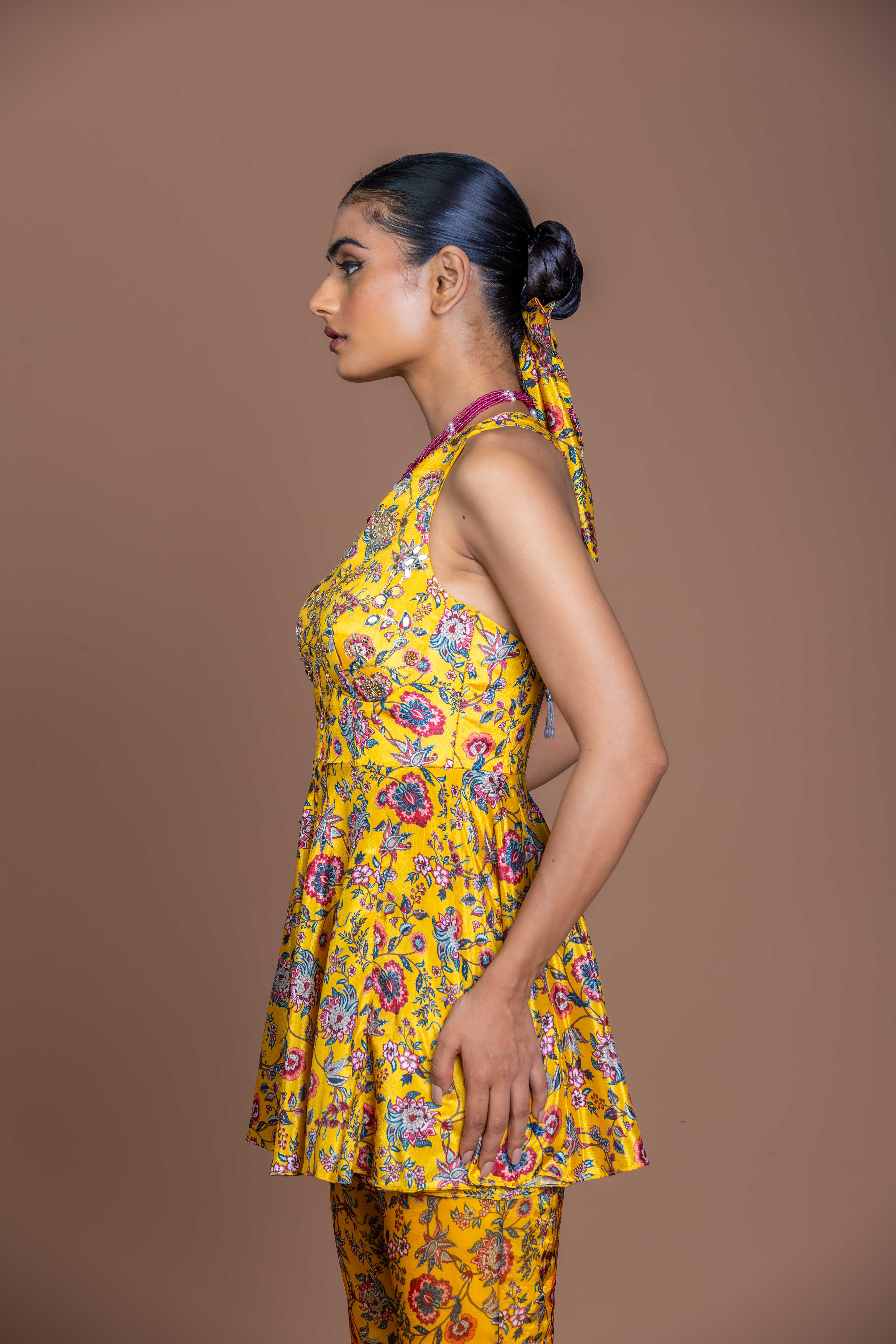Sundrop Saas Flared Pant set set