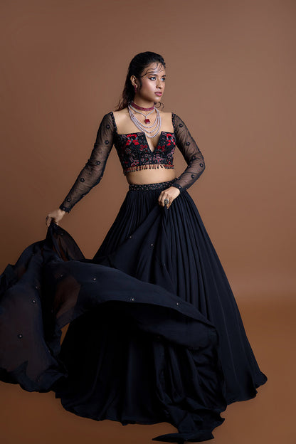 Crimson Grace Lehenga