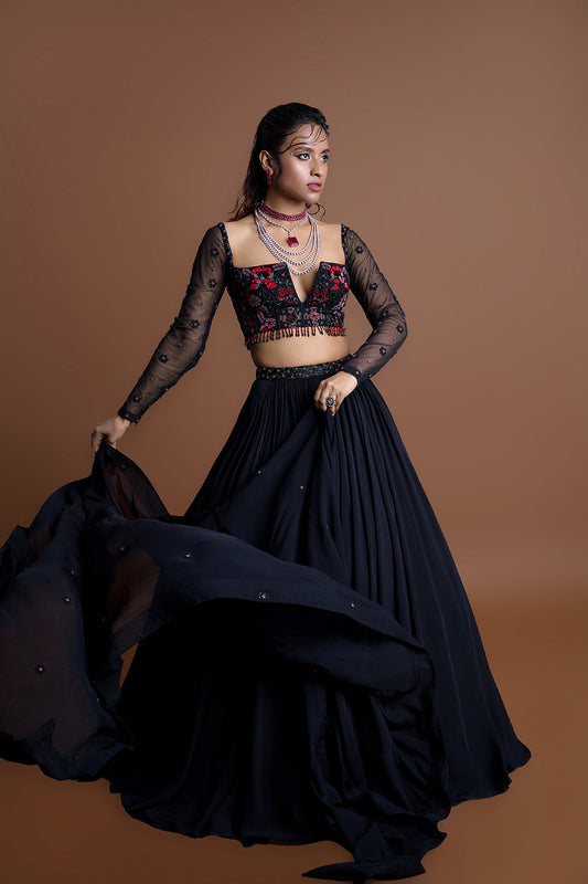 Crimson Grace Lehenga
