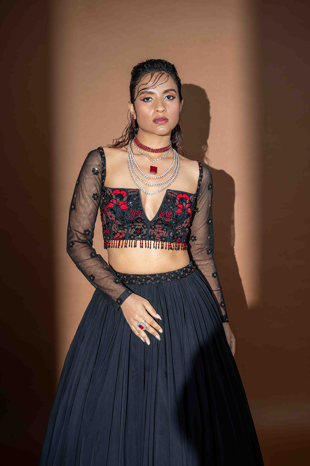 Crimson Grace Lehenga