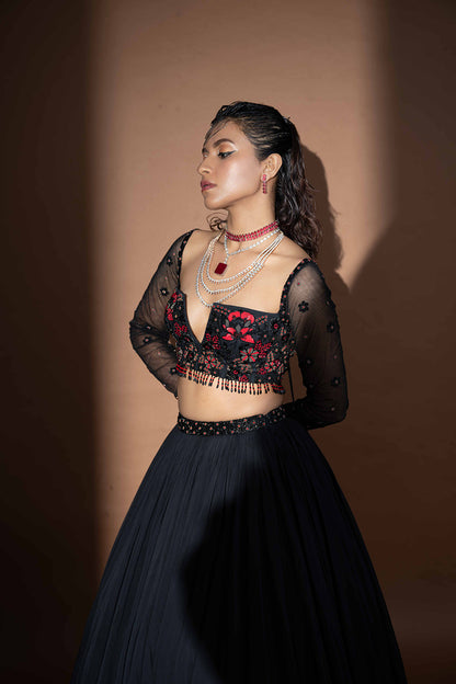 Crimson Grace Lehenga