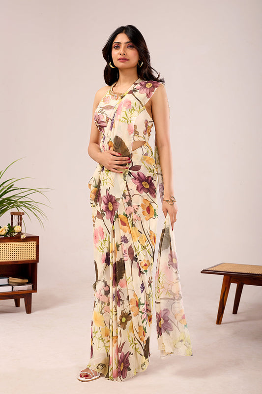 Dori Bloom Saree