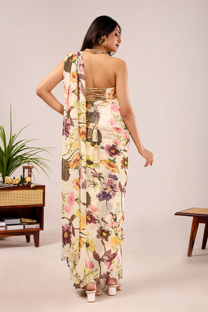 Dori Bloom Saree