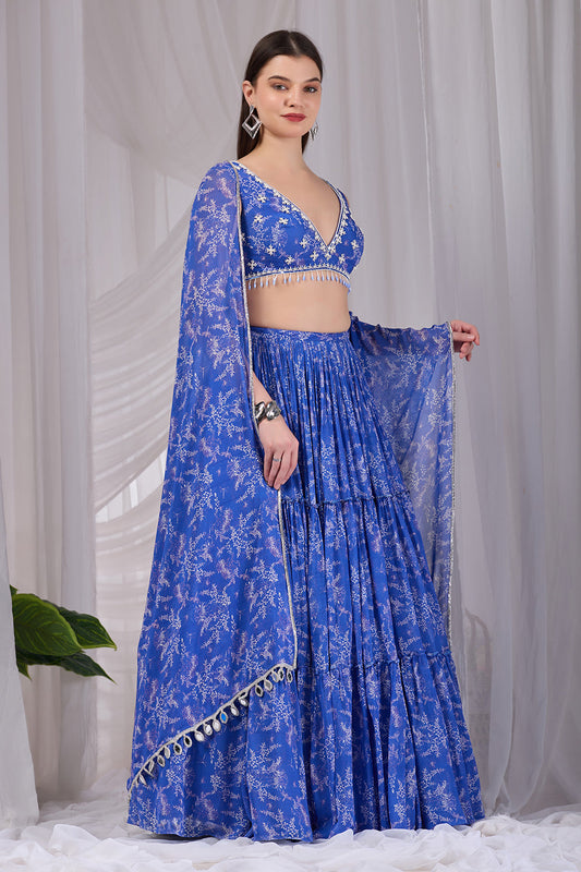 Dori Neel Lehenga Set
