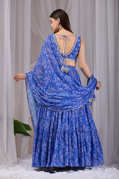 Dori Neel Lehenga Set