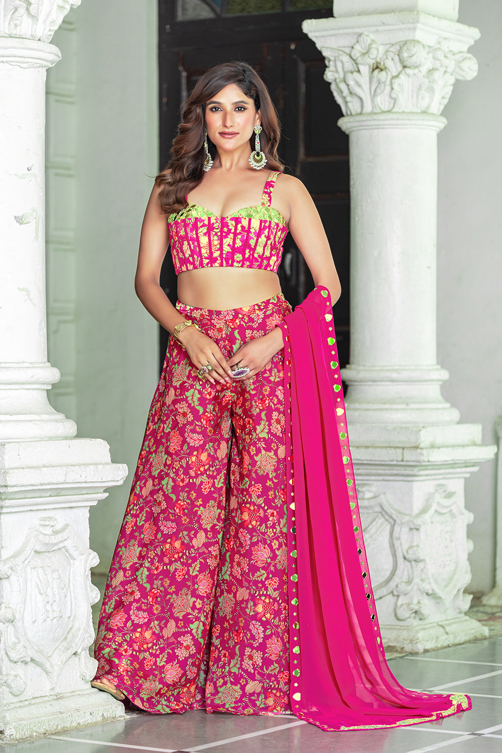 Gulbahaar Mirrorwork Coord Set
