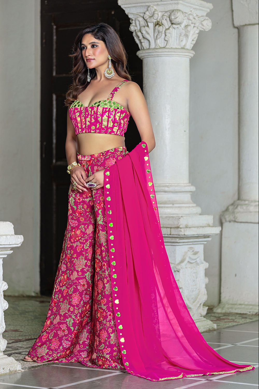 Gulbahaar Mirrorwork Coord Set