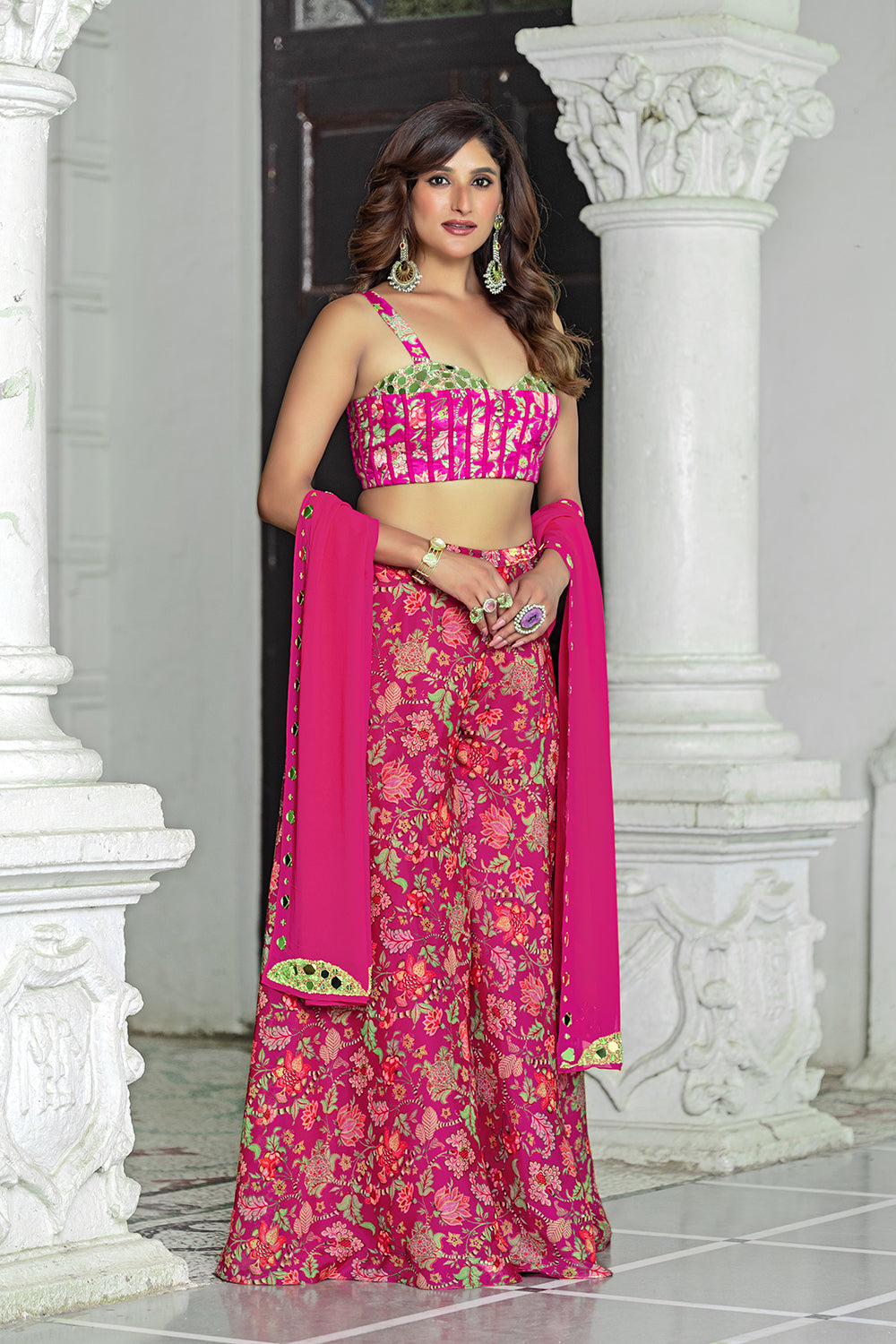 Gulbahaar Mirrorwork Coord Set