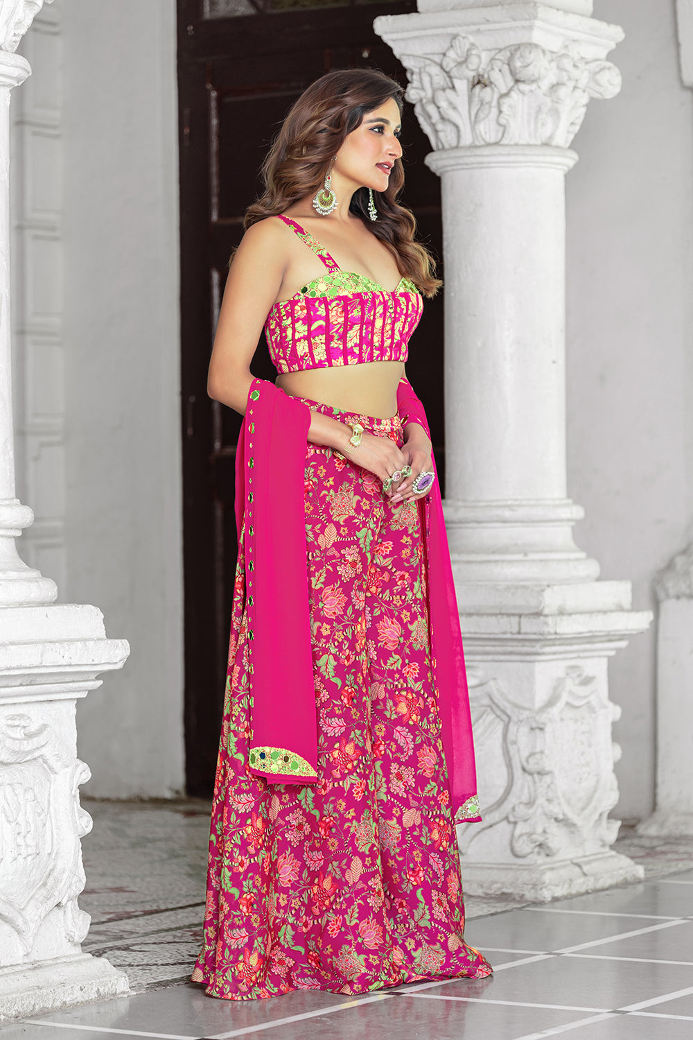 Gulbahaar Mirrorwork Coord Set