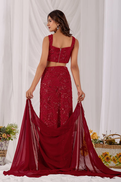 Gulzaar Pencil Skirt Set