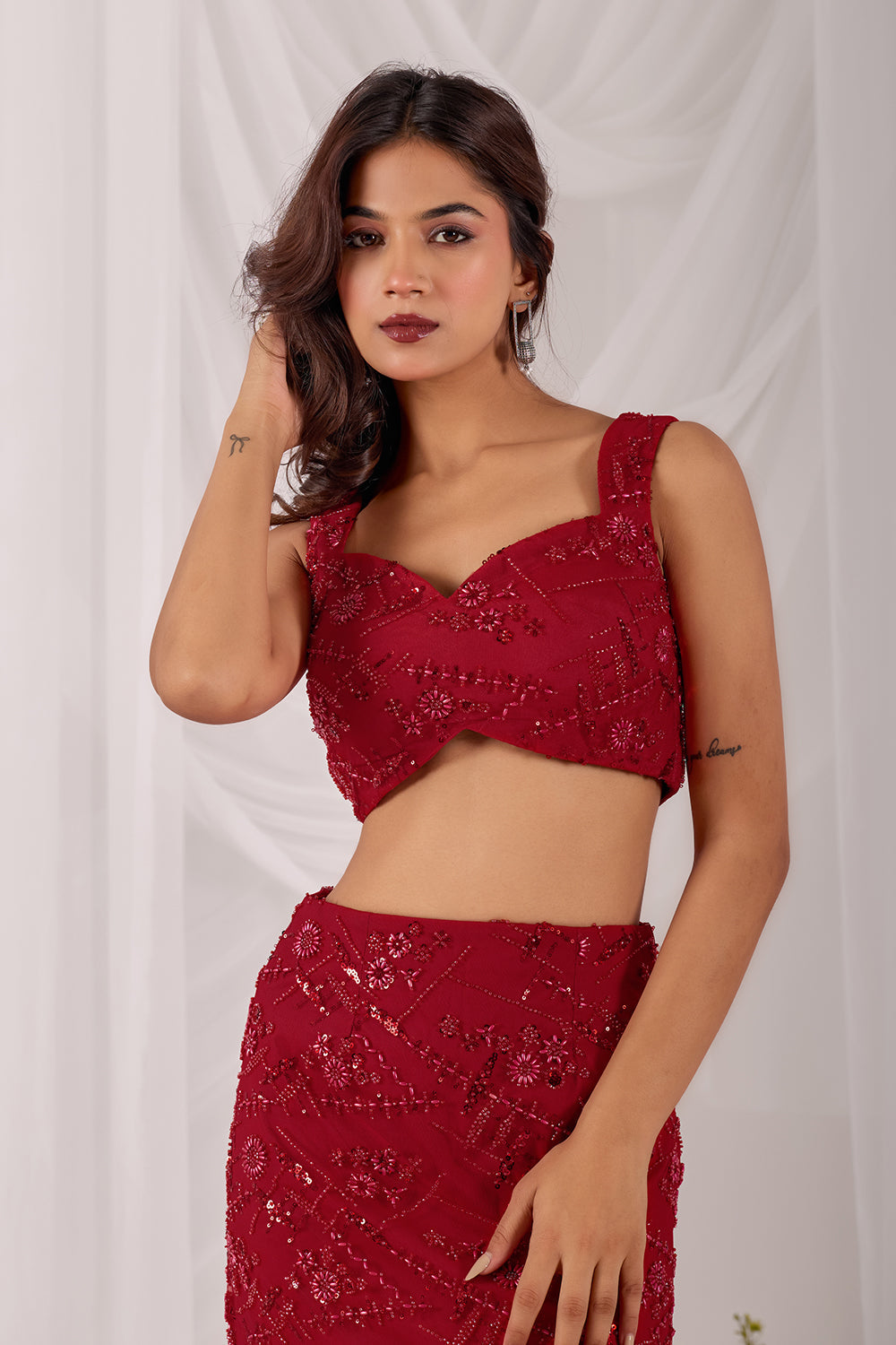 Gulzaar Pencil Skirt Set