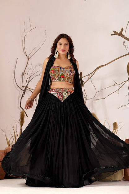 Kaali Katha Lehenga Ensemble