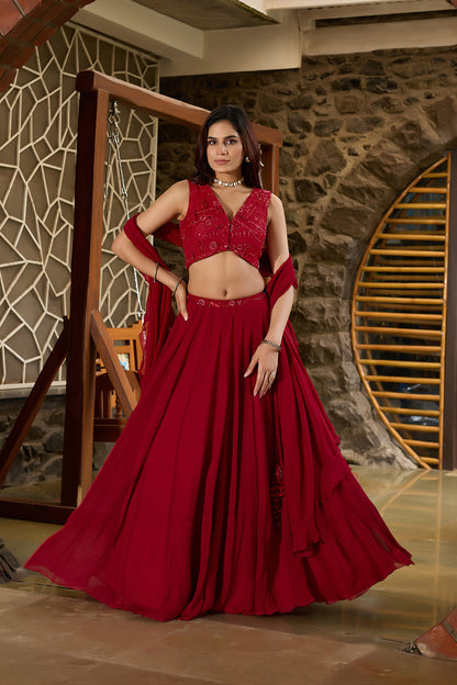 Laalima – Embellished Lehenga Set
