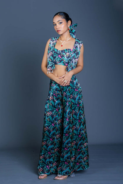 Midnight Grove Three-Piece Coord Set