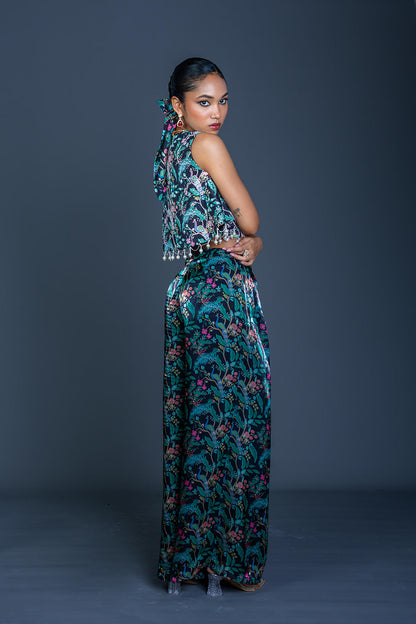 Midnight Grove Three-Piece Coord Set