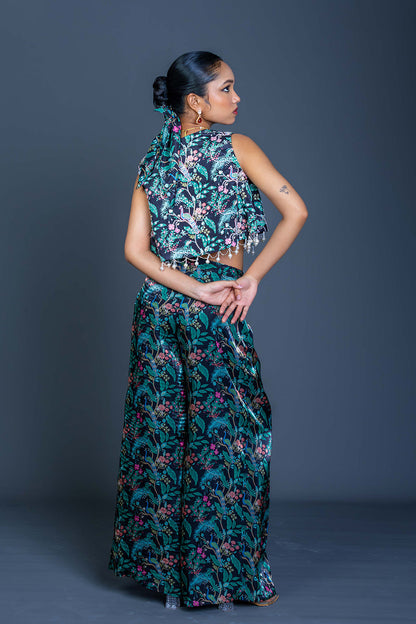 Midnight Grove Three-Piece Coord Set