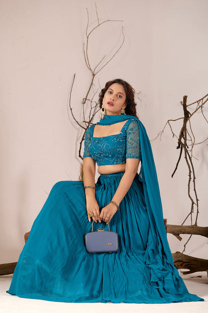 Neelkamal - Embellished Lehenga Set