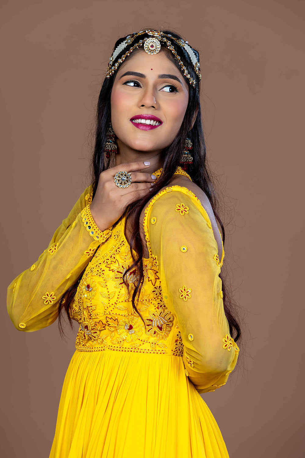 Phool Anarkali Set