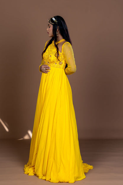 Phool Anarkali Set