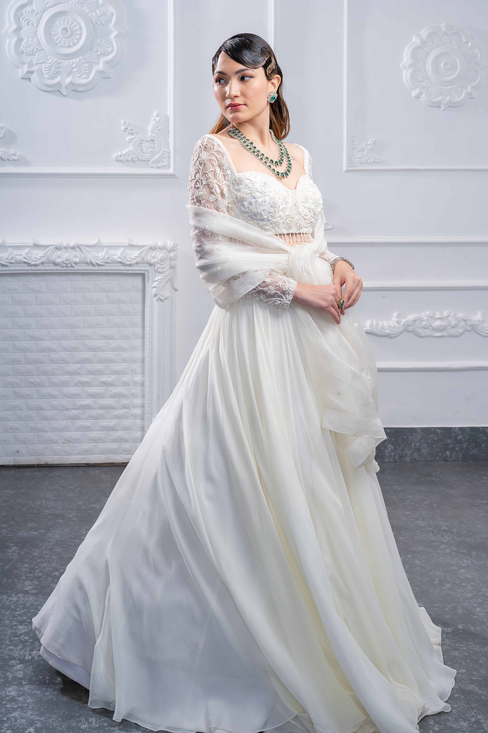 Regal Frost Lehenga
