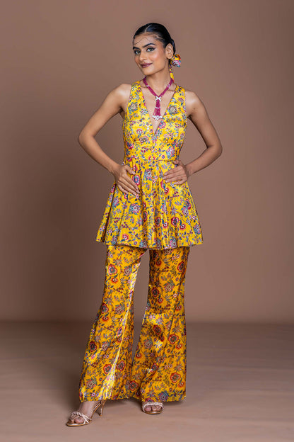 Sundrop Saas Flared Pant set