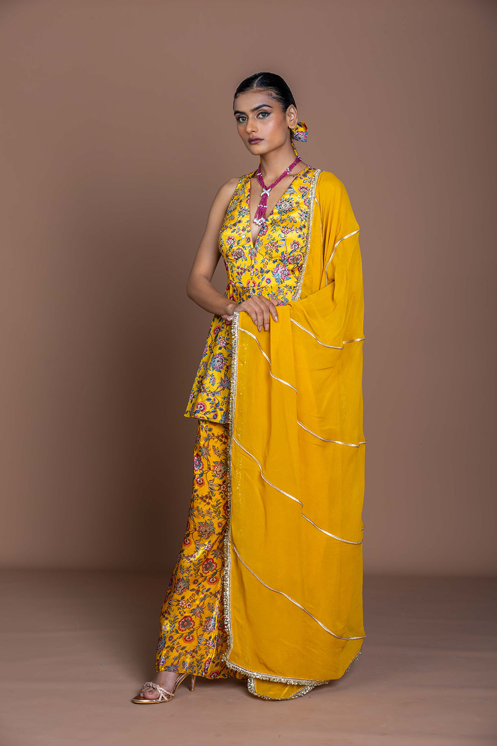 Sundrop Saas Flared Pant set