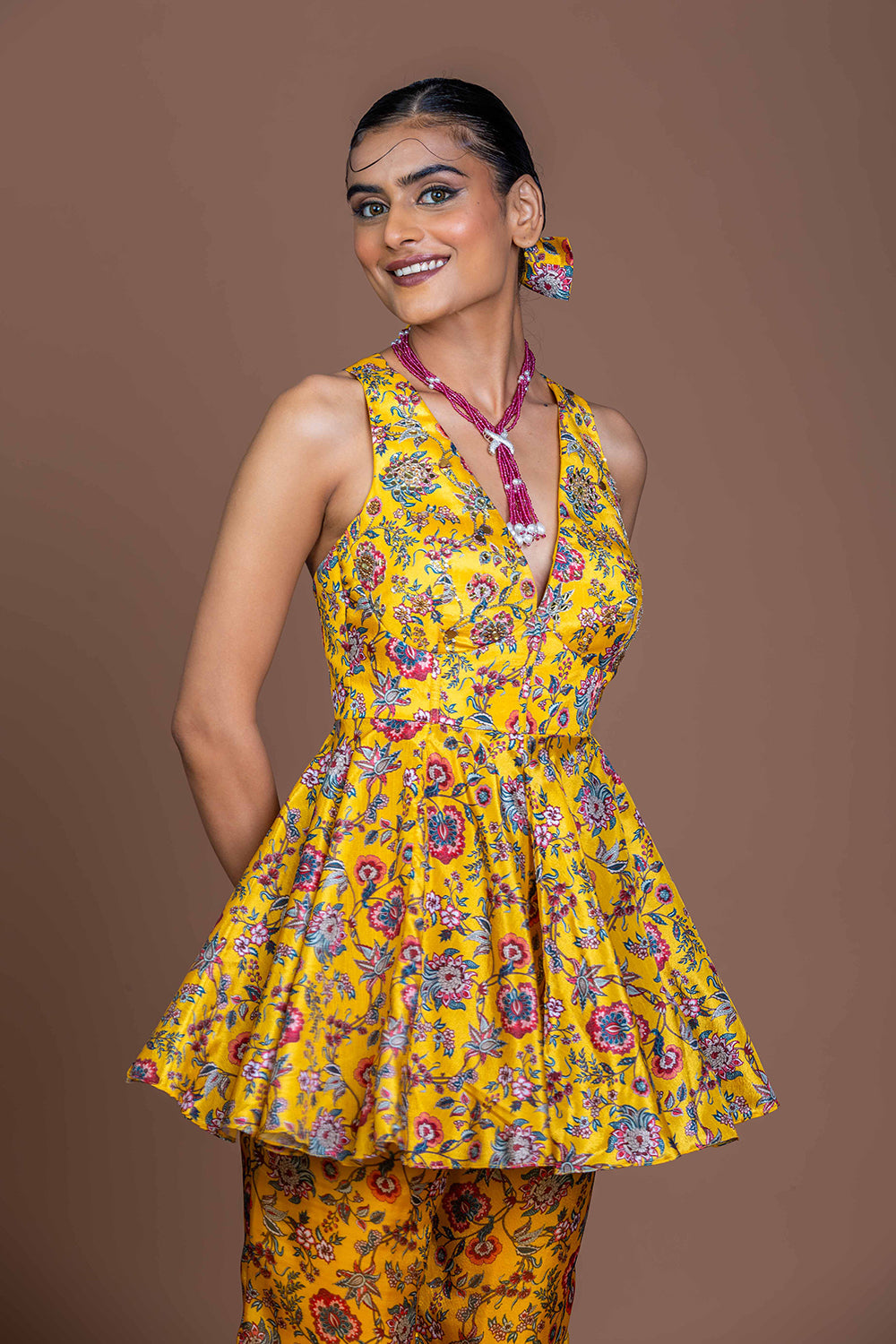 Sundrop Saas Flared Pant set