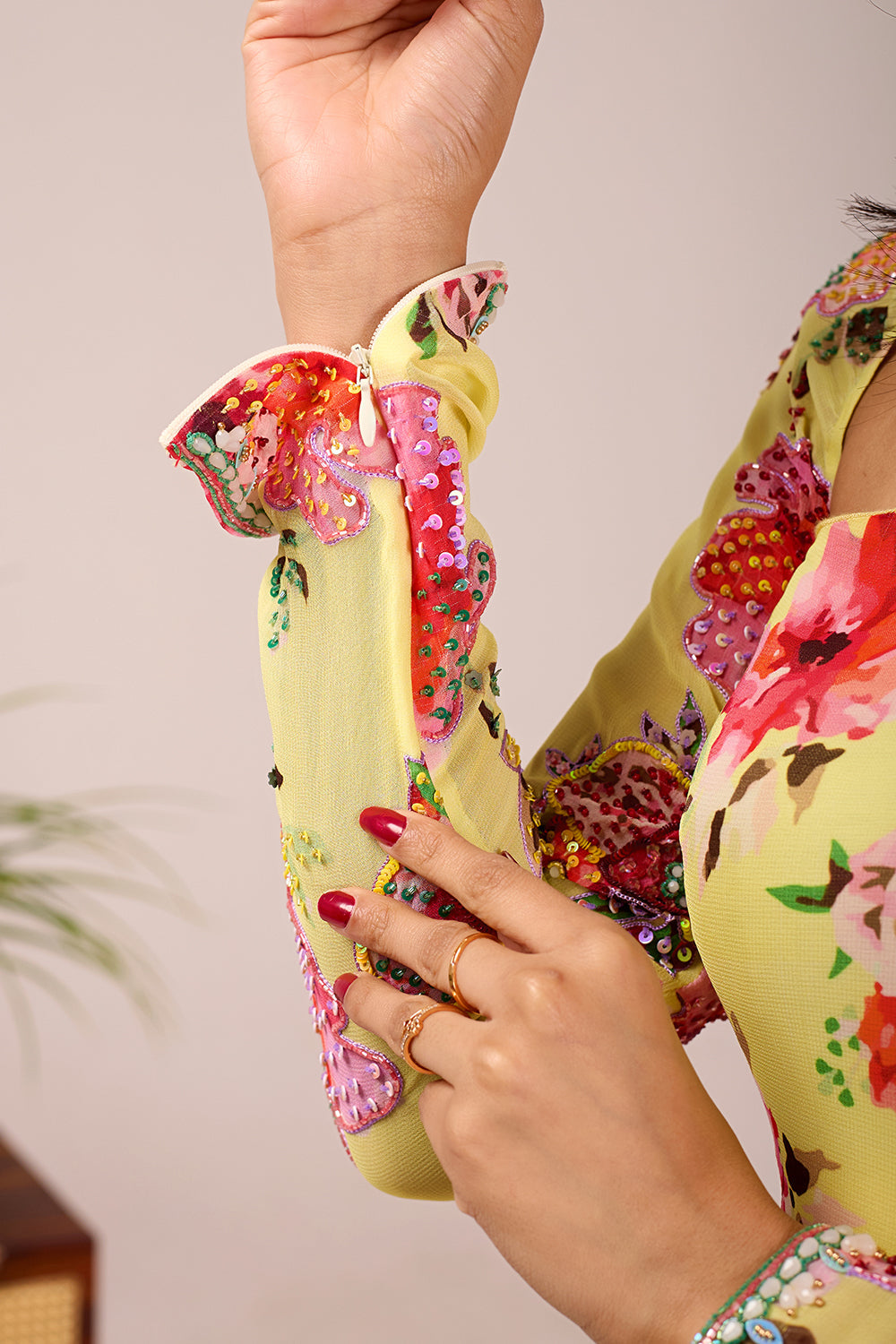 Sunehri Phool Sharara Set